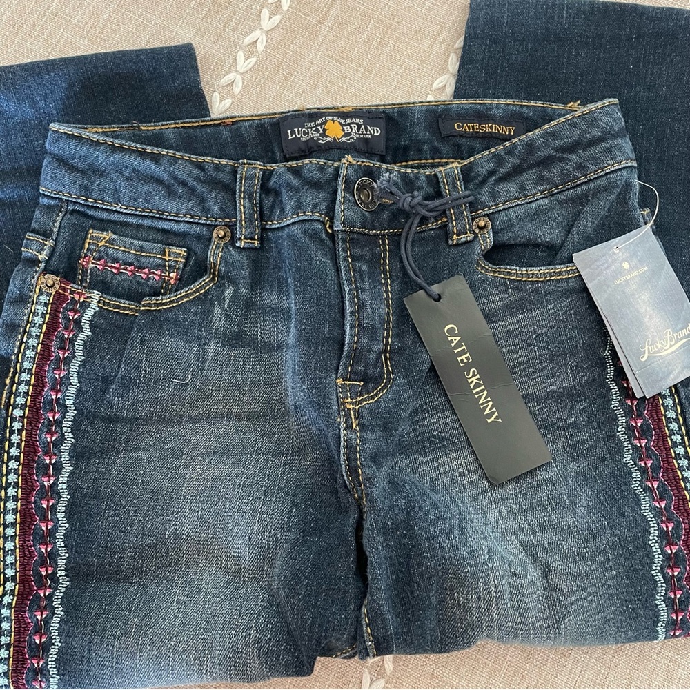 Lucky Girl's Jeans - Cate Skinny! Size 12 👖✨ NEW WITH TAGS | Style Alert! - Picture 2 of 15